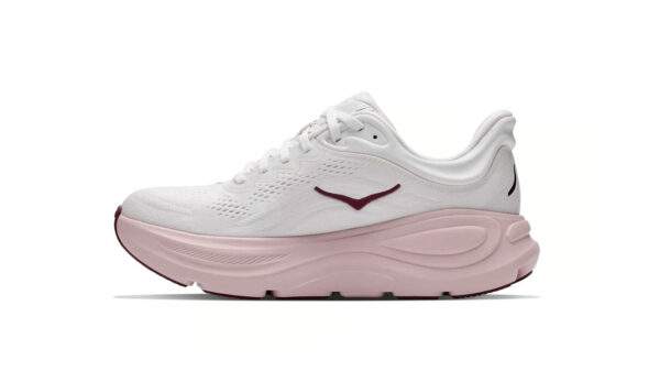 Hoka Bondi 9 Wide White / Pink Opal נעלי ריצה רחב