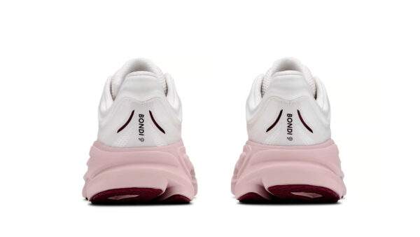 Hoka Bondi 9 Wide White / Pink Opal נעלי ריצה רחב