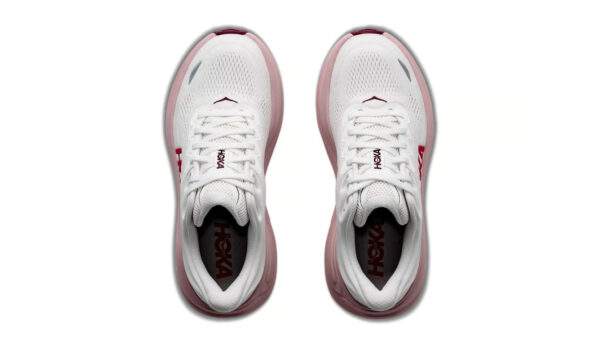 Hoka Bondi 9 Wide White / Pink Opal נעלי ריצה רחב