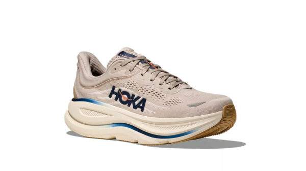 Hoka Bondi 9 Wide Stucco / Grout נעלי ריצה רחב