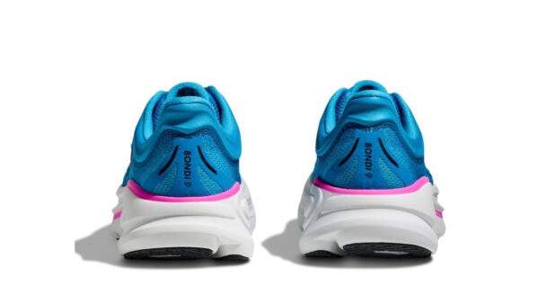 Hoka Bondi 9 Wide Skyward Blue/Neon Fuchsia נעלי ריצה רחב