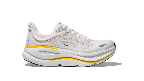 Hoka Bondi 9 Wide White / Grout נעלי ריצה רחב