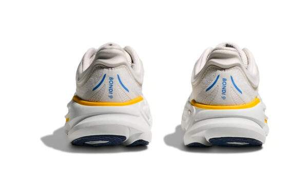 Hoka Bondi 9 Wide White / Grout נעלי ריצה רחב