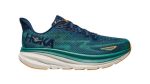 Hoka Clifton 9 Wide Black/Green נעלי ריצה רחב