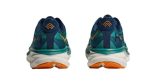 Hoka Clifton 9 Wide Black/Green נעלי ריצה רחב