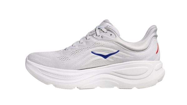 Hoka Bondi 9 Wide Grey/Ultramarine נעלי ריצה רחב