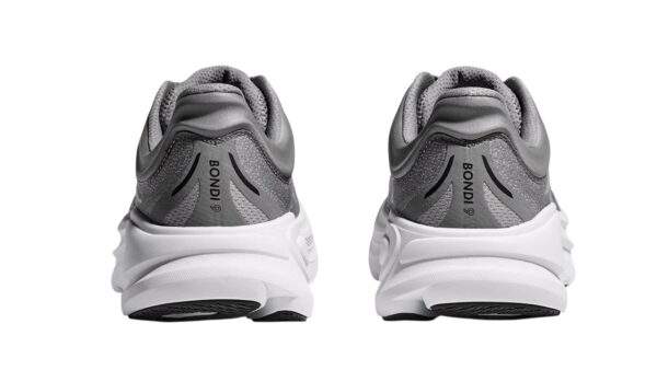 Hoka Bondi 9 Wide Grey Star נעלי ריצה רחב