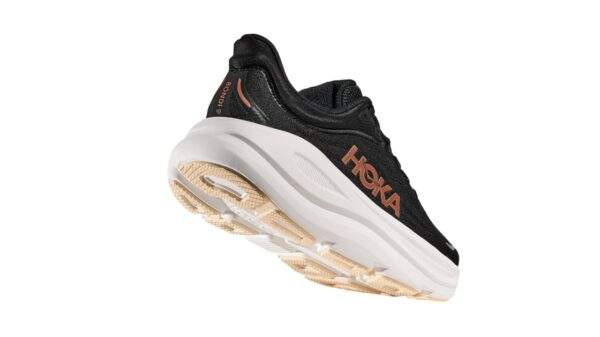 Hoka Bondi 9 Wide Black/Rose Gold נעלי ריצה רחב
