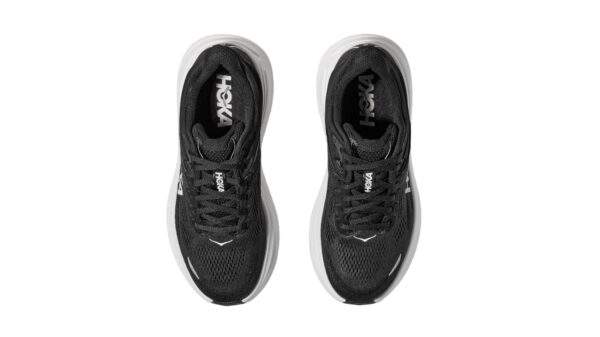 Hoka Bondi 9 Wide Black/White נעלי ריצה רחב