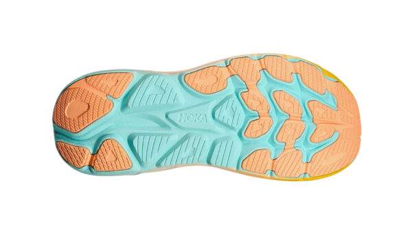 Hoka Clifton 10 Wide Shimmering Blue/White נעלי ריצה רחב