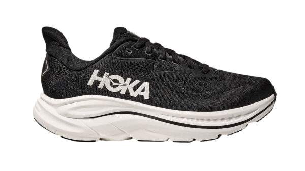 Hoka Clifton 10 Wide Black/White נעלי ריצה רחב