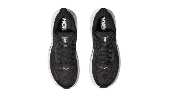 Hoka Clifton 10 Wide Black/White נעלי ריצה רחב