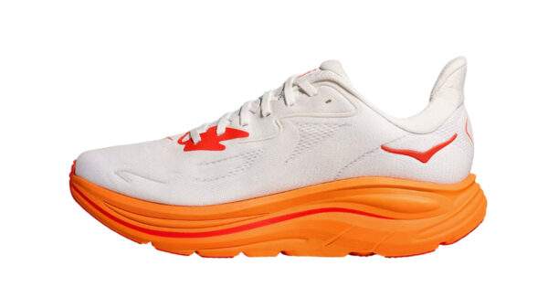 Hoka Clifton 10 Wide Frost/Orange נעלי ריצה רחב