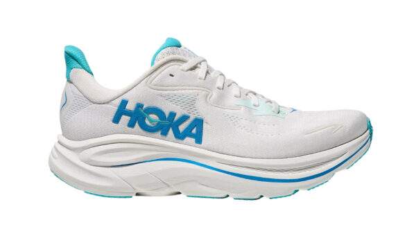 Hoka Clifton 10 Wide White/Blue נעלי ריצה רחב