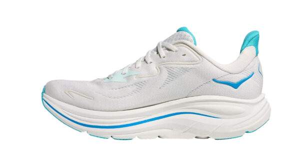 Hoka Clifton 10 Wide White/Blue נעלי ריצה רחב