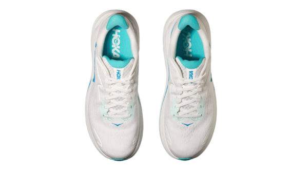 Hoka Clifton 10 Wide White/Blue נעלי ריצה רחב