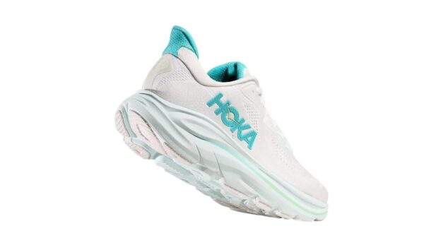 Hoka Clifton 10 Wide White/Blue Sielo נעלי ריצה רחב
