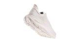 Hoka Clifton 10 Wide White נעלי ריצה רחב