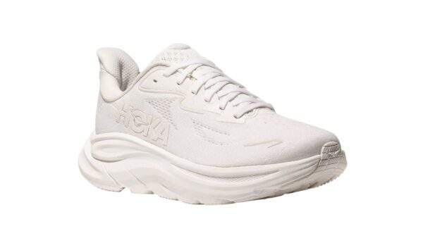 Hoka Clifton 10 Wide White נעלי ריצה רחב