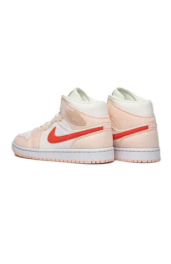 Nike Air Jordan 1 Mid SE Corduroy Sail סניקרס