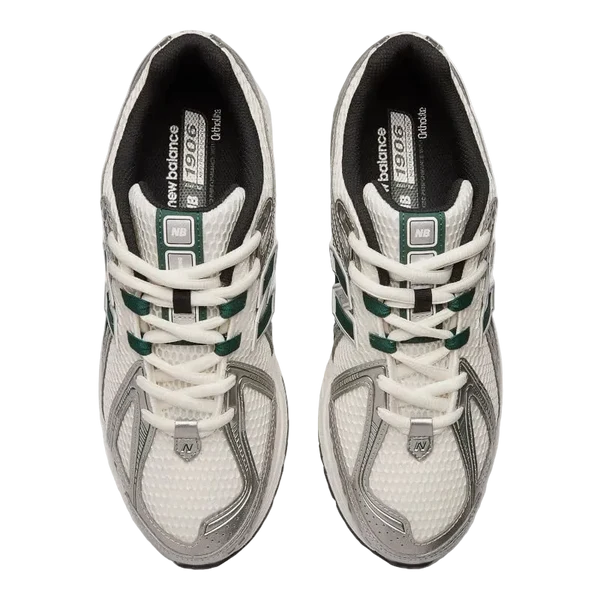New Balance 1906 White Silver Green נעלי סניקרס