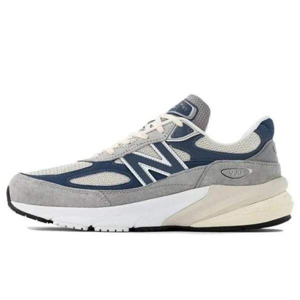 New Balance 990v6 Made In USA Grey Navy סניקרס