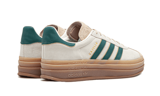 Adidas Gazelle Bold Magic Beige Collegiate Green נעלי