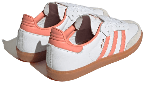Adidas Samba OG White Wonder Clay Gum נעלי