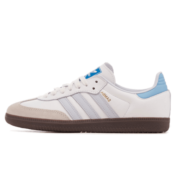 Adidas Samba OG Core White Halo Blue נעלי