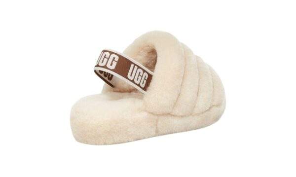 UGG Fluff Yeah Slide Natural כפכפים
