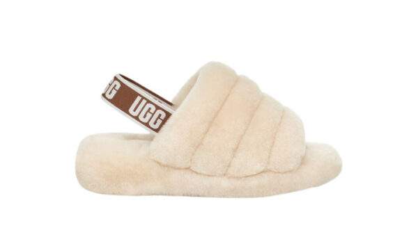 UGG Fluff Yeah Slide Natural כפכפים
