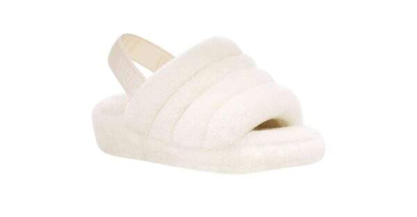 UGG Fluff Yeah Slide White כפכפים