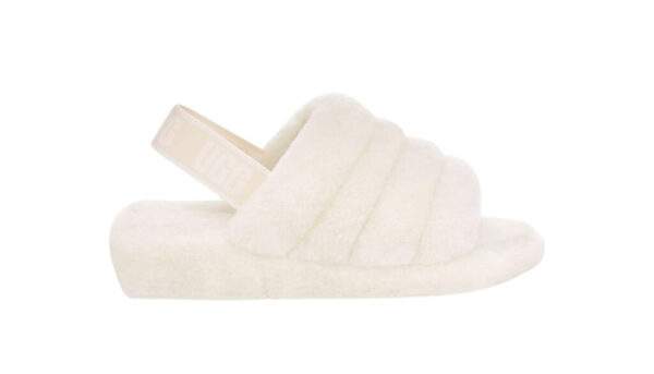 UGG Fluff Yeah Slide White כפכפים