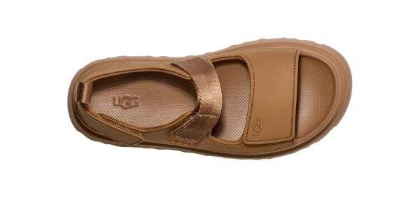 UGG Women’s GoldenGlow Sandal Bison Brown סנדלים
