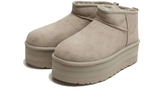 UGG Classic Ultra Mini Platform Boot Goat מגפי האג