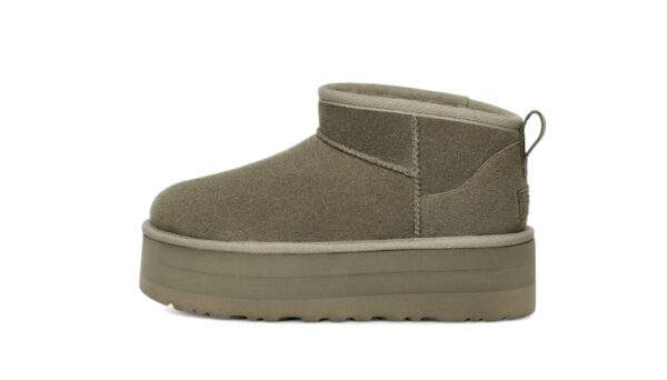 UGG Classic Ultra Mini Platform Moss Green נעלי האג