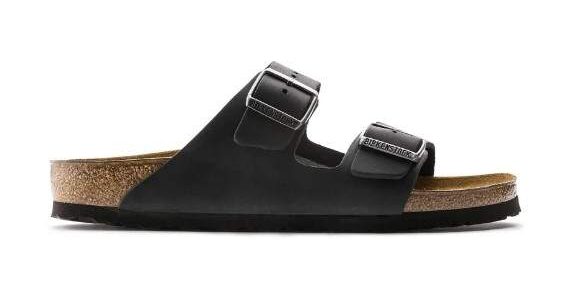 Birkenstock Arizona Leather Black כפכפים