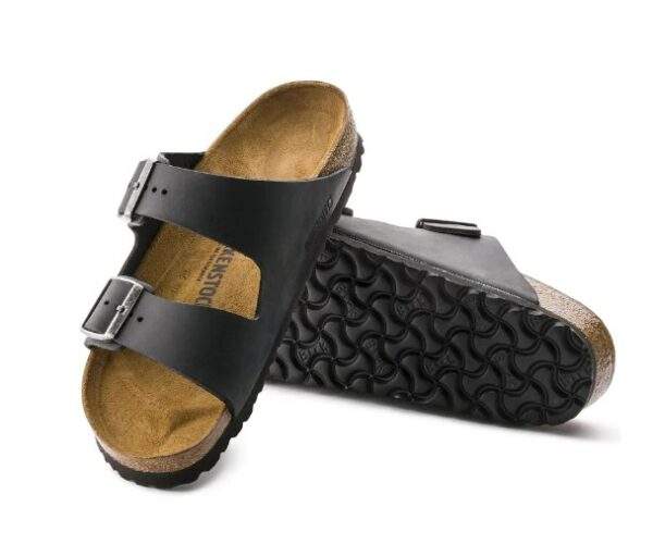 Birkenstock Arizona Leather Black כפכפים