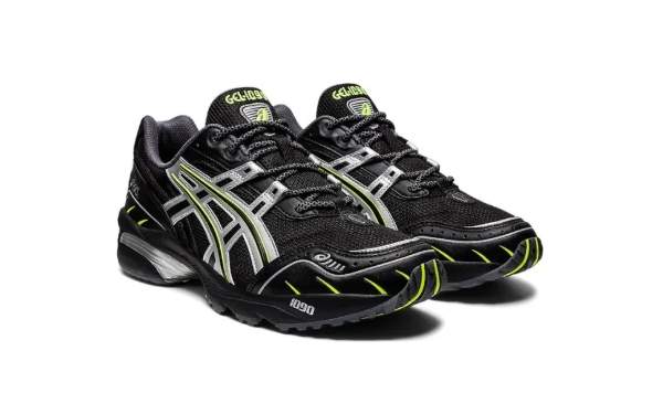 Asics Gel 1090 Black Pure Silver נעליים