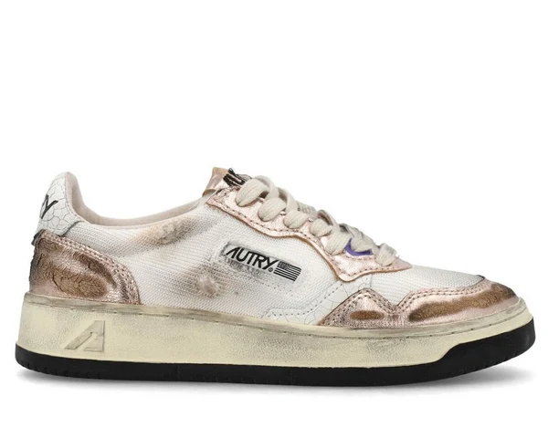 Autry Medalist Super Vintage Lace-Up סניקרס