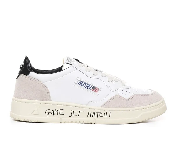 Autry Medalist Slogan Printed Low-Top סניקרס