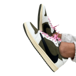 Nike x Travis Scott Air Jordan 1 Retro Low OG SP 'Reverse Olive / Medium Olive' נעלי ספורט לגברים