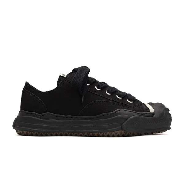 Maison Mihara Yasuhiro Hank Canvas Black נעלי