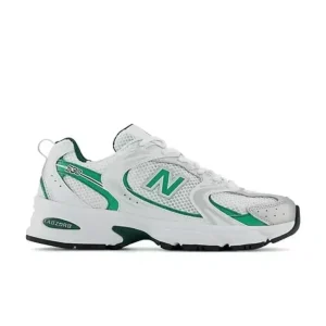New Balance 530 Trainers White And Green נעלי