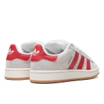 Adidas Campus 00s Crystal White Better Scarlet נעלי