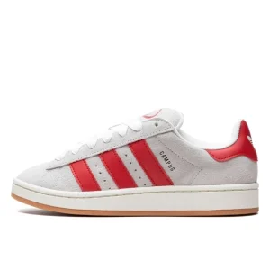 Adidas Campus 00s Crystal White Better Scarlet נעלי