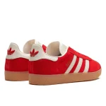 Adidas Gazelle Better Scarlet Aluminum Gum נעלי