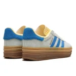 Adidas Gazelle Bold Almost Blue Yellow נעלי