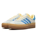 Adidas Gazelle Bold Almost Blue Yellow נעלי