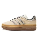 Adidas Gazelle Bold Cream Black Leopard נעלי